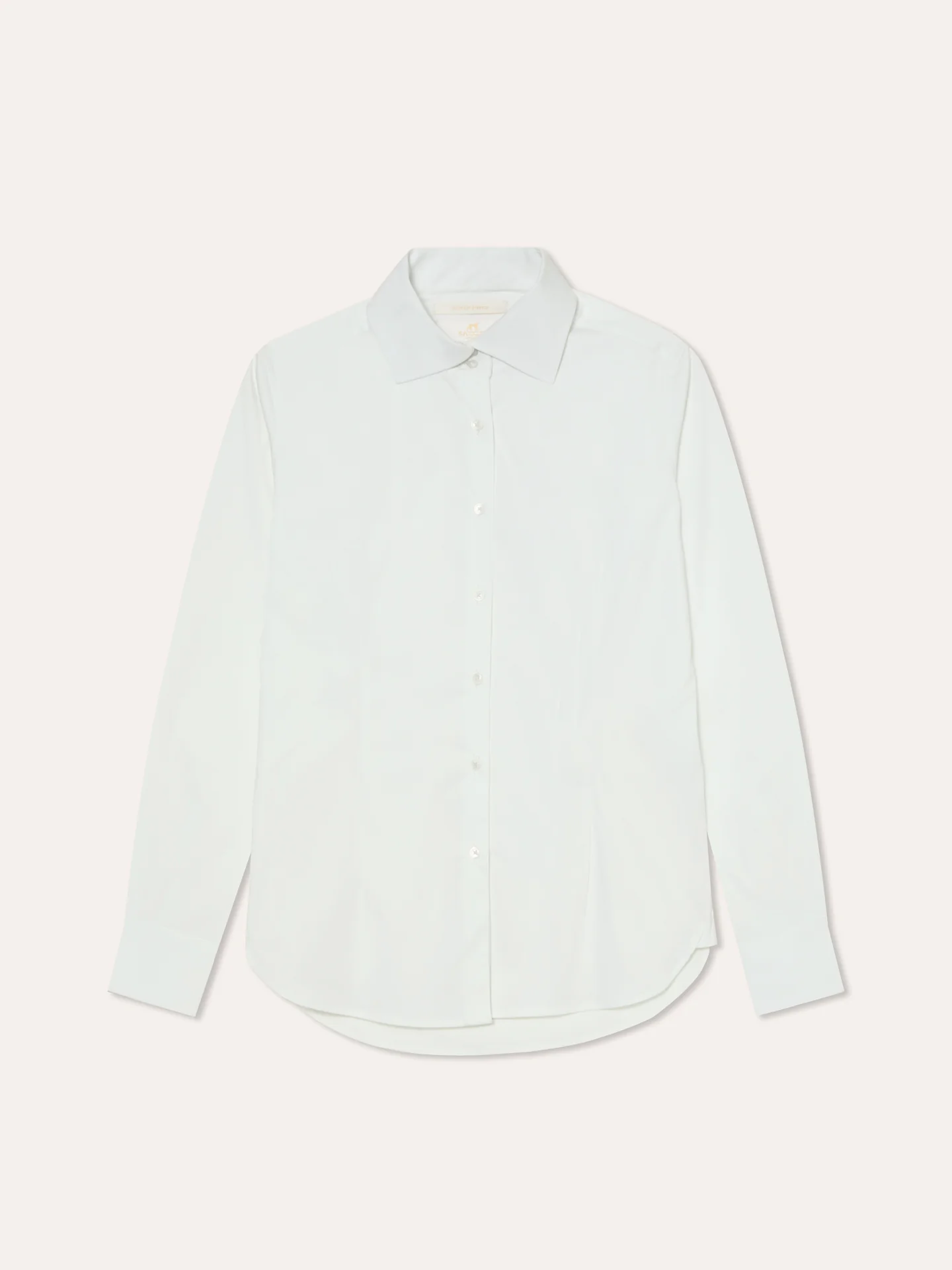 Slim Fit K-easy Plain Poplin Comfort Shirt With Open Collar - Image 5