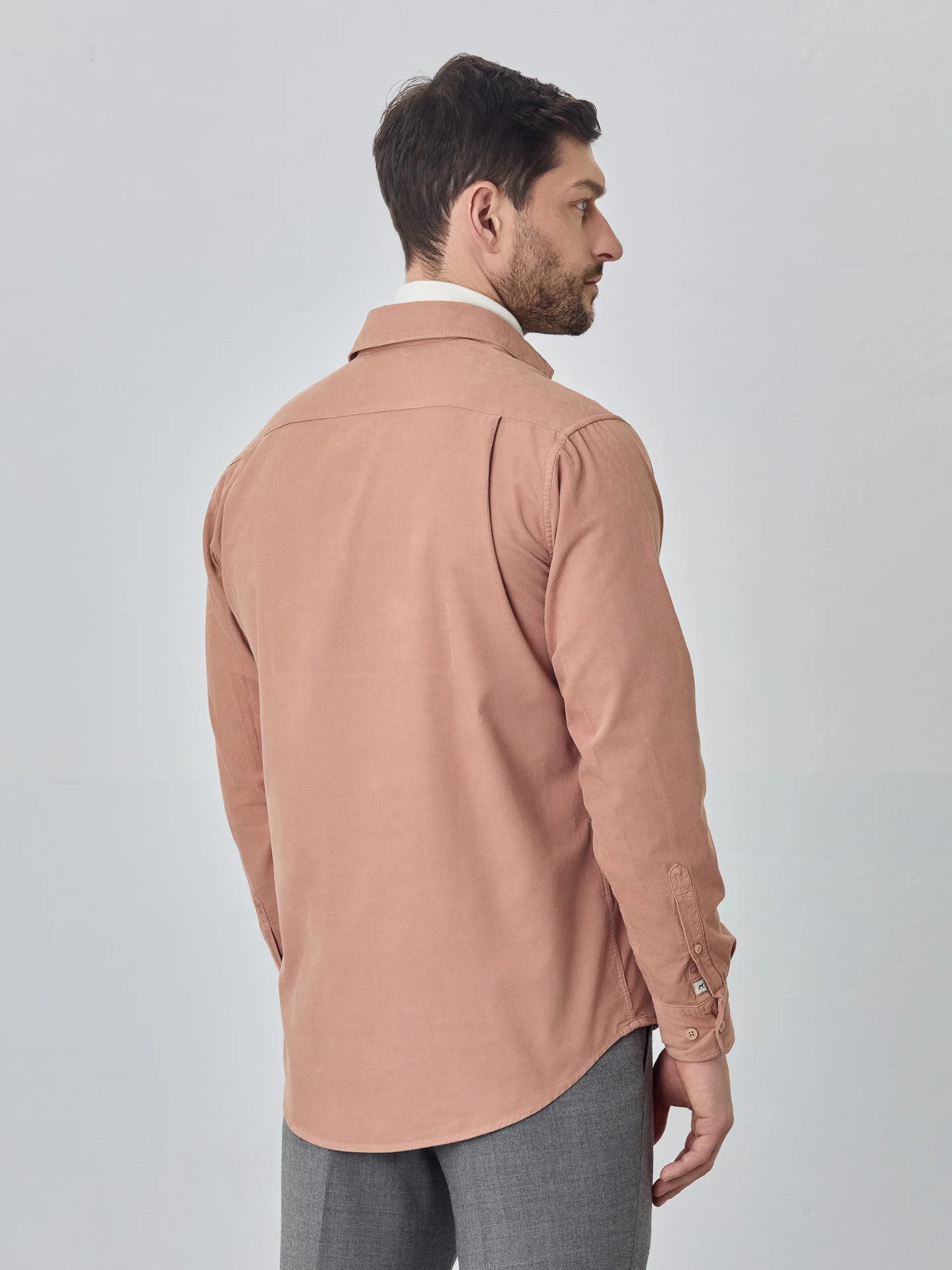 Soft Needledcord Garment dye shirt - Image 17